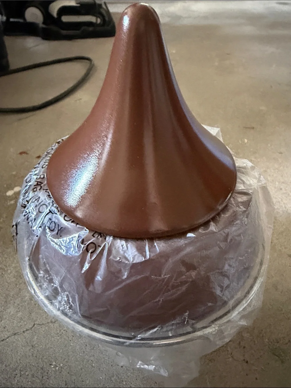 Kisses chocolate dessert Fondue